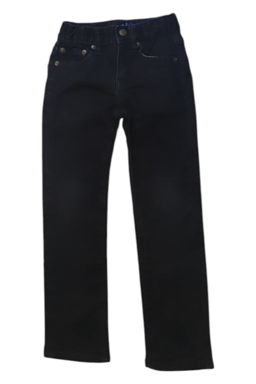 A Black Jeans from Crewcuts in size 5T for boy. (Front View)