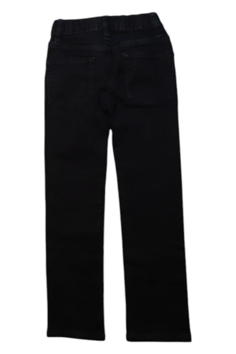 A Black Jeans from Crewcuts in size 5T for boy. (Back View)