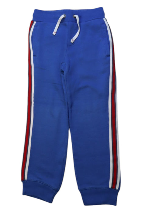A Blue Sweatpants from Boden in size 5T for boy. (Front View)
