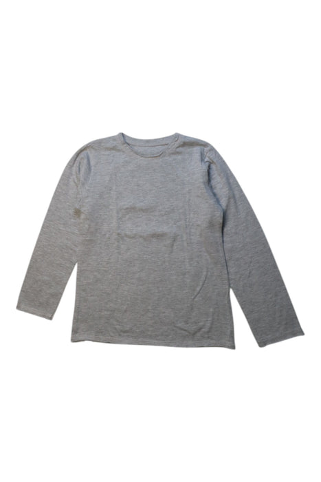 A Grey Long Sleeve T Shirts from Mini Mioche in size 6T for neutral. (Front View)