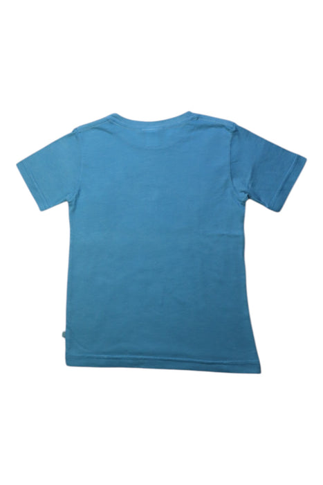 A Blue Short Sleeve T Shirts from City Threads in size 5T for boy. (Back View)