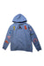 A Blue Hooded Sweatshirts from Boden in size 9Y for boy. (Front View)