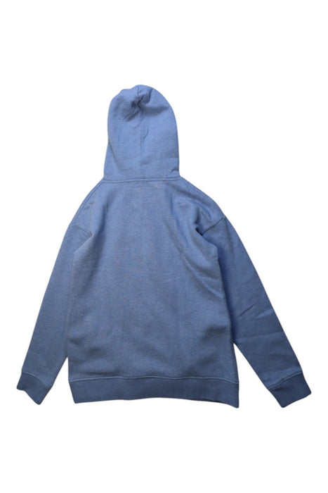 A Blue Hooded Sweatshirts from Boden in size 9Y for boy. (Back View)
