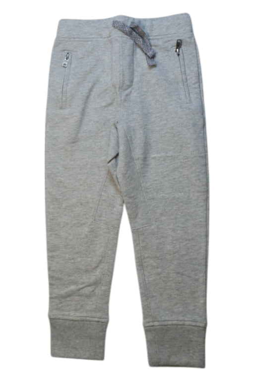 A Grey Sweatpants from Crewcuts in size 5T for boy. (Front View)