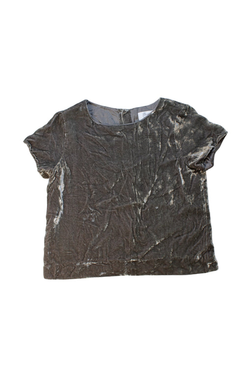 A Black Short Sleeve Tops from Bonpoint in size 12Y for girl. (Front View)