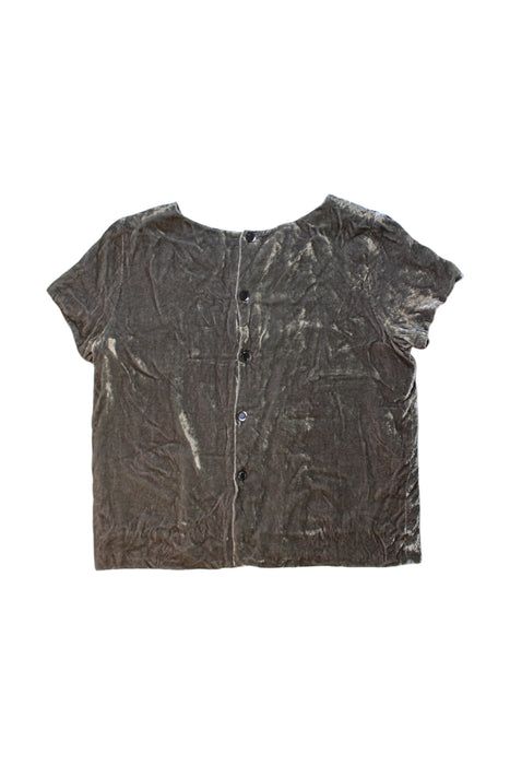 A Black Short Sleeve Tops from Bonpoint in size 12Y for girl. (Back View)