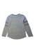 A Grey Long Sleeve T Shirts from Crewcuts in size 4T for boy. (Back View)