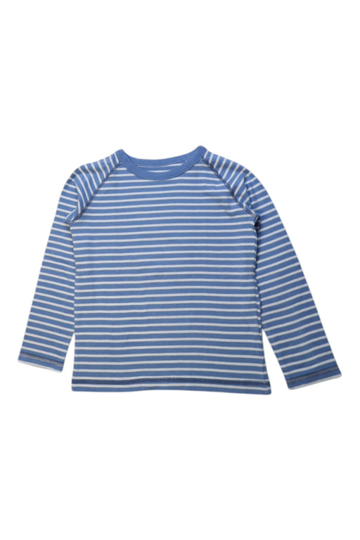 A Blue Long Sleeve T Shirts from Boden in size 4T for boy. (Front View)