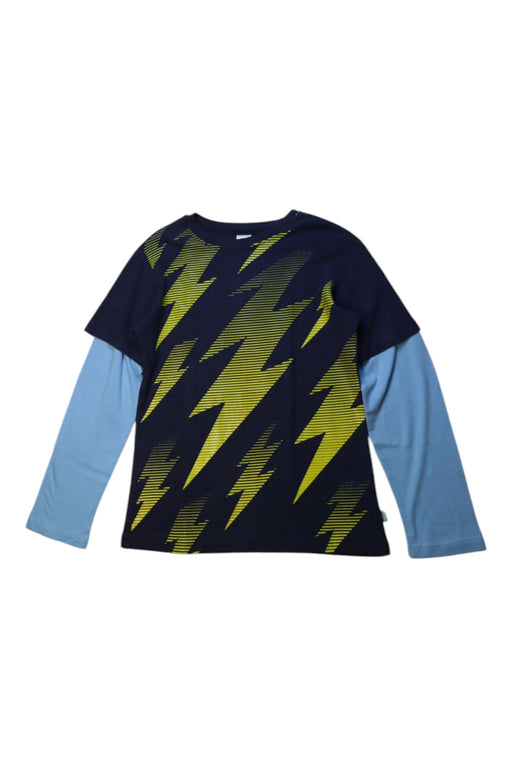 A Multicolour Long Sleeve T Shirts from City Threads in size 10Y for boy. (Front View)