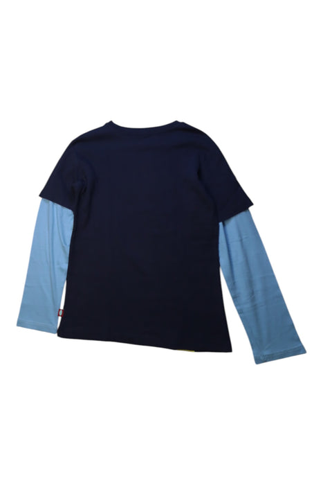 A Multicolour Long Sleeve T Shirts from City Threads in size 10Y for boy. (Back View)
