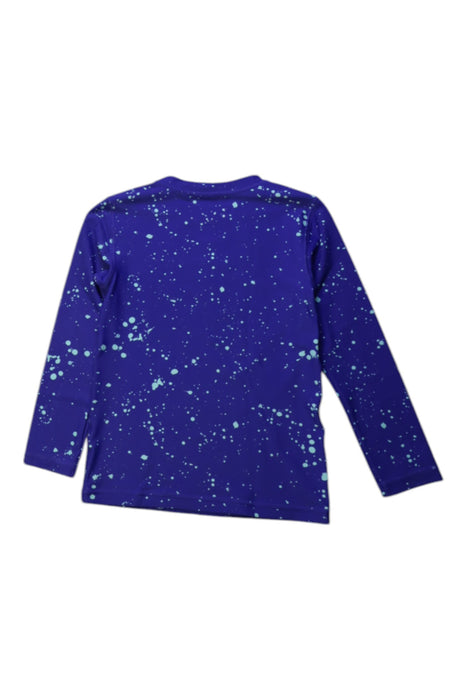 A Blue Long Sleeve T Shirts from Crewcuts in size 4T for boy. (Back View)