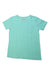 A Teal Short Sleeve T Shirts from Crewcuts in size 4T for boy. (Front View)