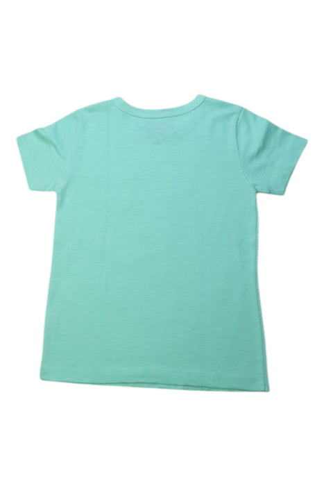 A Teal Short Sleeve T Shirts from Crewcuts in size 4T for boy. (Back View)
