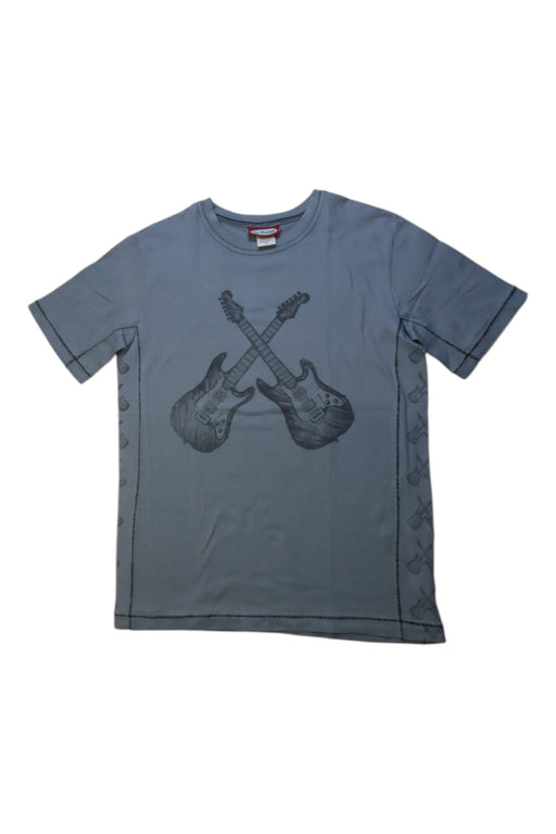 A Blue Short Sleeve T Shirts from City Threads in size 10Y for boy. (Front View)