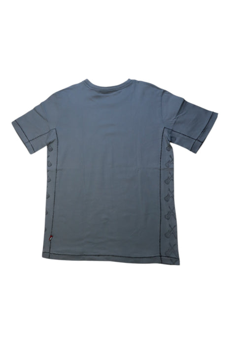 A Blue Short Sleeve T Shirts from City Threads in size 10Y for boy. (Back View)