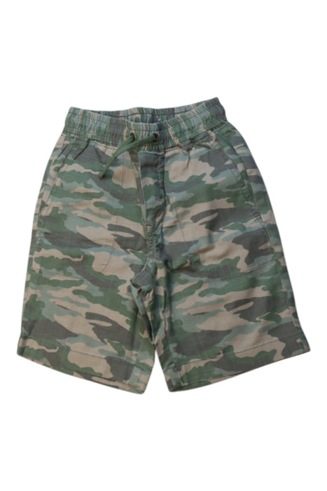 A Green Shorts from Crewcuts in size 5T for boy. (Front View)