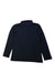 A Navy Long Sleeve Polos from Crewcuts in size 4T for boy. (Back View)