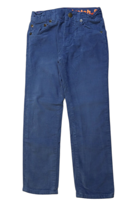 A Blue Casual Pants from Crewcuts in size 5T for boy. (Front View)