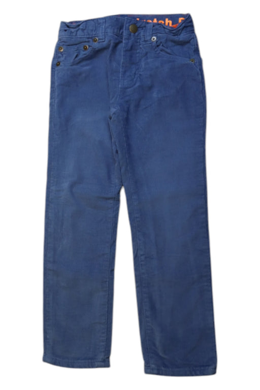 A Blue Casual Pants from Crewcuts in size 5T for boy. (Front View)
