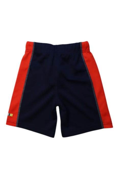 A Navy Swim Shorts from Boden in size 6T for boy. (Back View)