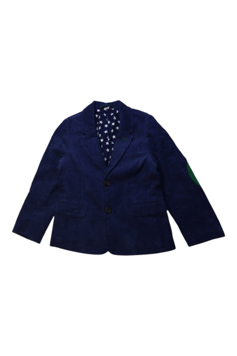 A Blue Blazers from Boden in size 6T for boy. (Front View)