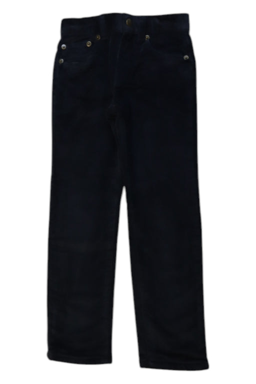 A Black Casual Pants from Crewcuts in size 5T for boy. (Front View)