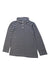 A Black Long Sleeve Polos from Crewcuts in size 4T for boy. (Front View)