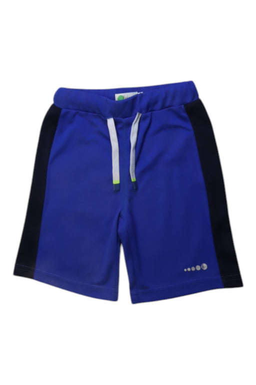 A Blue Shorts from Boden in size 6T for boy. (Front View)
