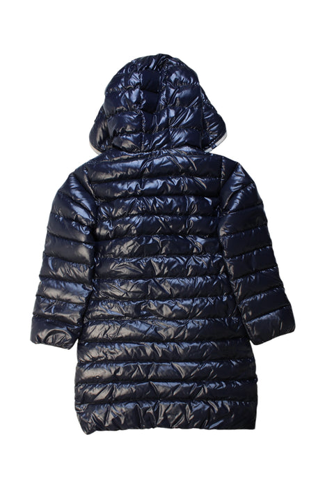 A Navy Puffer/Quilted Coats & Outerwear from Duvetica in size 6T for girl. (Back View)