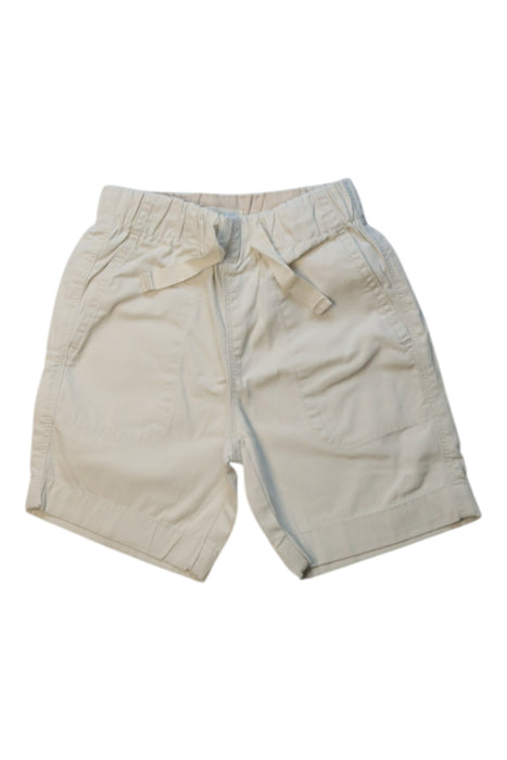 A Beige Shorts from Crewcuts in size 4T for boy. (Front View)