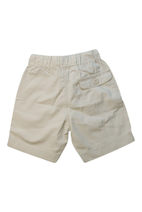A Beige Shorts from Crewcuts in size 4T for boy. (Back View)