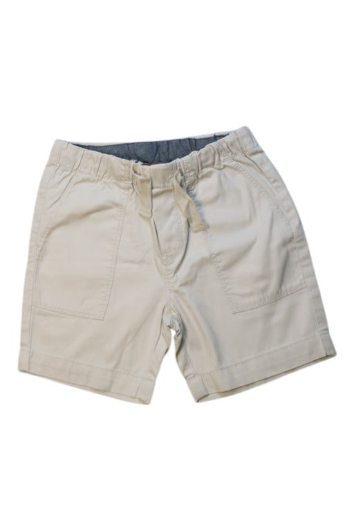 A Beige Shorts from Crewcuts in size 4T for boy. (Front View)