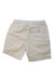 A Beige Shorts from Crewcuts in size 4T for boy. (Back View)