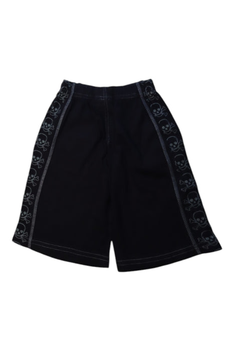 A Black Shorts from City Threads in size 4T for boy. (Back View)