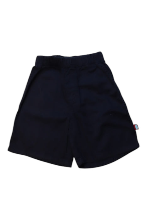 A Navy Shorts from City Threads in size 4T for boy. (Front View)