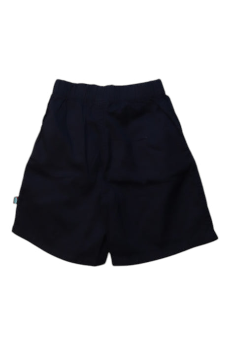A Navy Shorts from City Threads in size 4T for boy. (Back View)