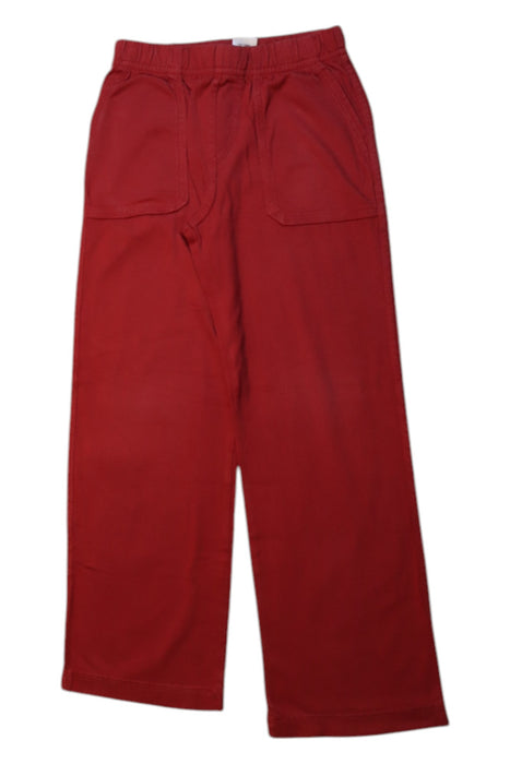 A Red Casual Pants from City Threads in size 5T for boy. (Front View)