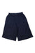 A Navy Shorts from City Threads in size 4T for boy. (Front View)