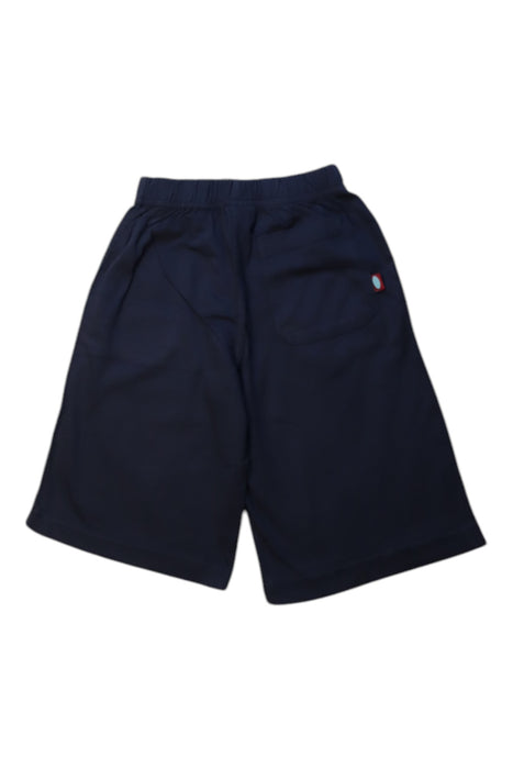 A Navy Shorts from City Threads in size 4T for boy. (Back View)