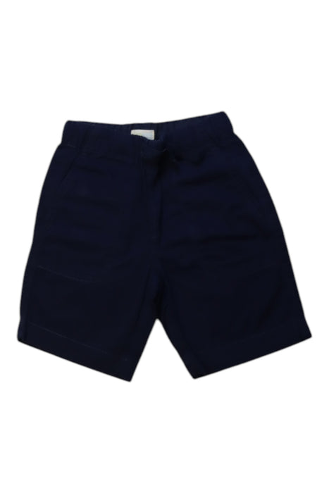 A Navy Shorts from Crewcuts in size 5T for boy. (Front View)