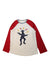 A Red Long Sleeve T Shirts from Johnnie b in size 7Y for boy. (Front View)
