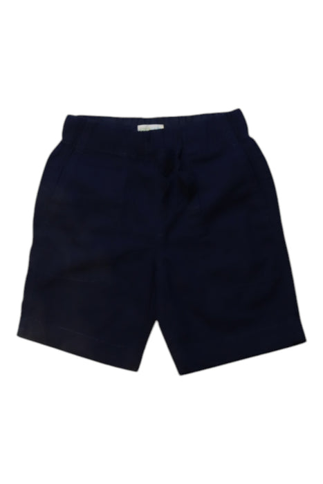 A Navy Shorts from Crewcuts in size 4T for boy. (Front View)