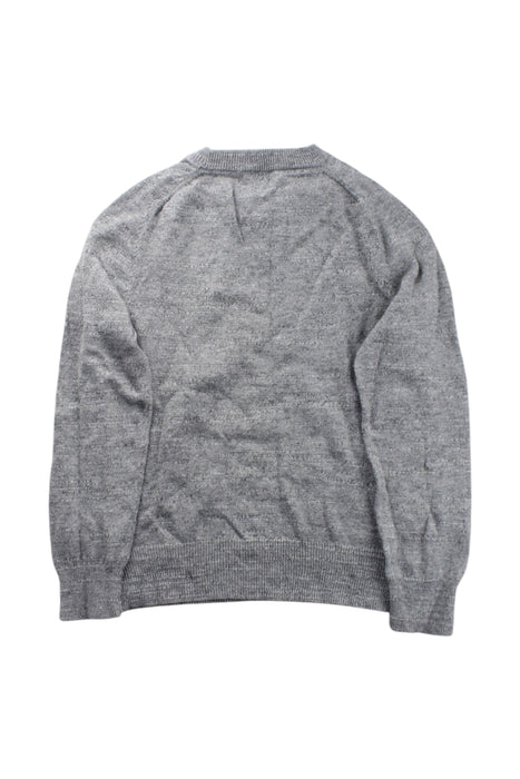 A Grey Knit Sweaters from Crewcuts in size 6T for neutral. (Back View)