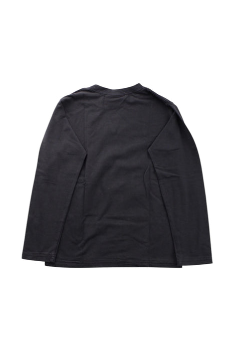 A Black Long Sleeve T Shirts from City Threads in size 5T for boy. (Back View)