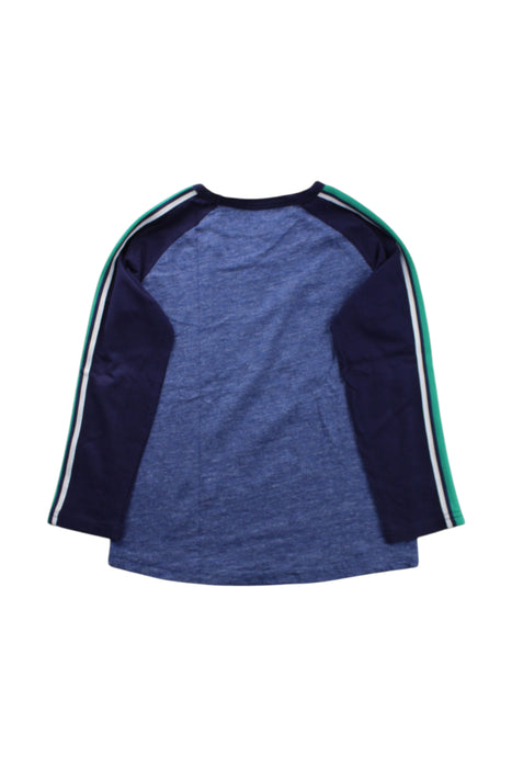A Blue Long Sleeve T Shirts from Johnnie b in size 5T for neutral. (Back View)