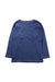 A Blue Long Sleeve T Shirts from City Threads in size 5T for neutral. (Front View)