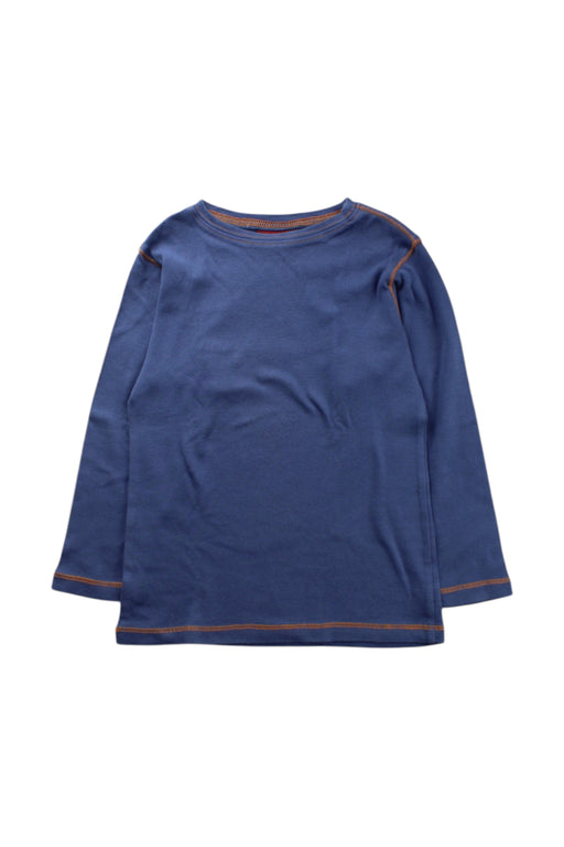 A Blue Long Sleeve T Shirts from City Threads in size 5T for neutral. (Front View)