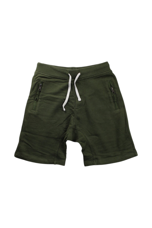 A Green Shorts from Crewcuts in size 8Y for boy. (Front View)