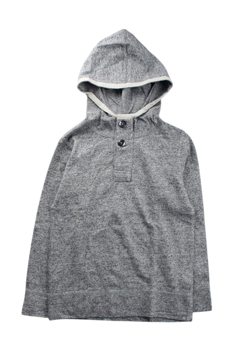 A Grey Buttoned Sweatshirts from Crewcuts in size 4T for neutral. (Front View)