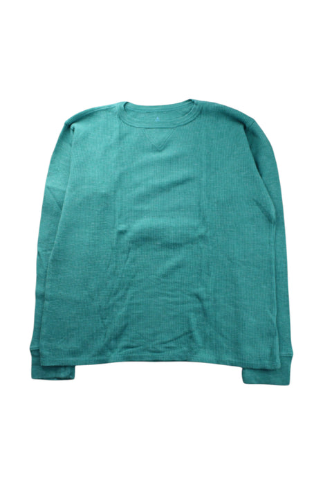 A Green Long Sleeve T Shirts from Crewcuts in size 12Y for neutral. (Front View)